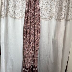 American Eagle Outfitters boho Red and Blue Patterned jumpsuit